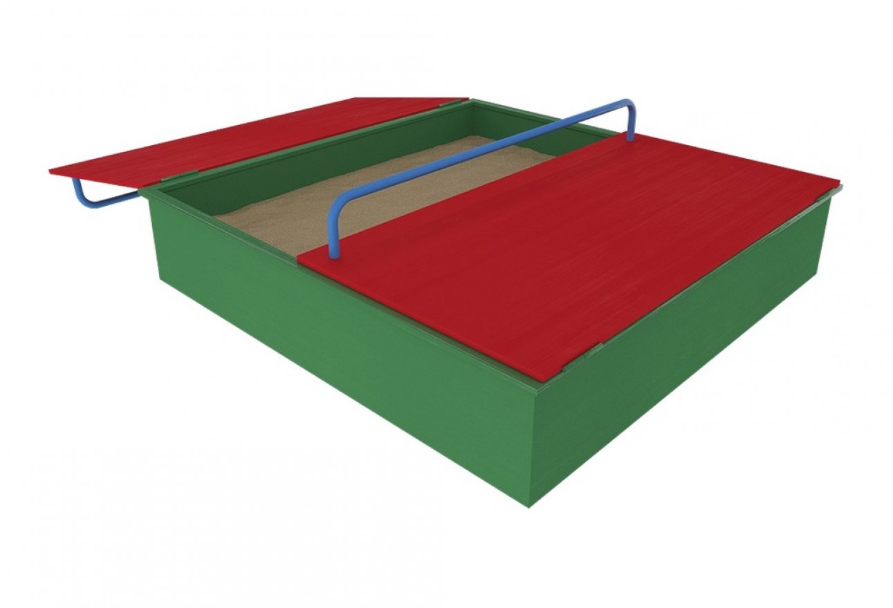 Песочница с крышкой для улицы